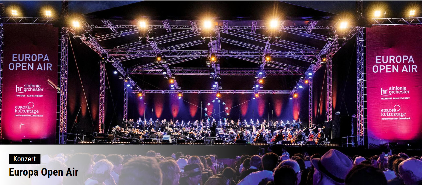 European Open Air Konzert des hr-Symphonieorchesters